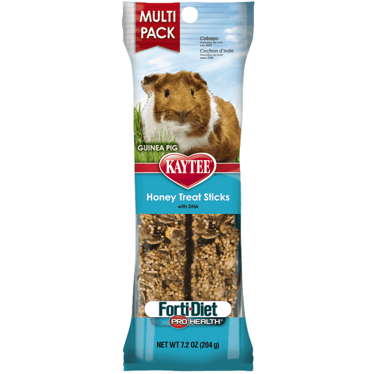 Kaytee Forti-Diet Pro Health Honey Guinea Pig Treat Sticks, 7.2-oz