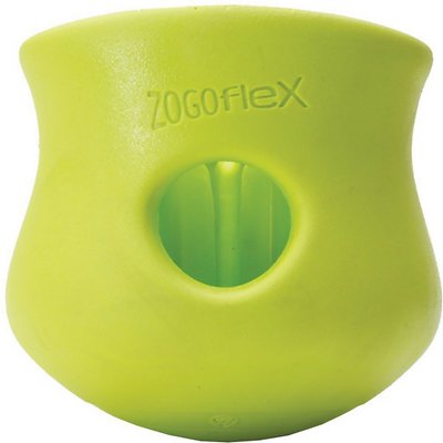 West Paw Zogoflex Toppl Dog Toy, Granny Smith, Small (Size: Small)