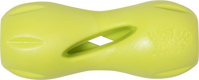 West Paw Zogoflex Qwizl Dog Toy, Granny Smith, Large (Size: Large)