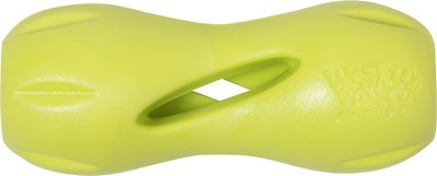 West Paw Zogoflex Qwizl Dog Toy, Granny Smith, Small (Size: Small)