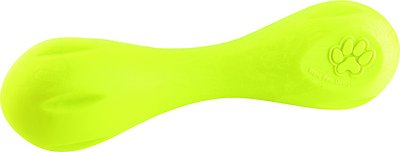 West Paw Zogoflex Hurley Dog Toy, Granny Smith, Small (Size: Small)