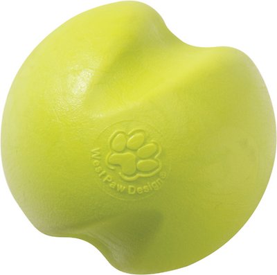 West Paw Zogoflex Jive Dog Toy, Granny Smith, Small (Size: Small)