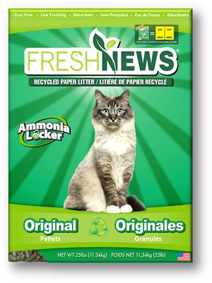 Fresh News Cat Litter, 25-lb