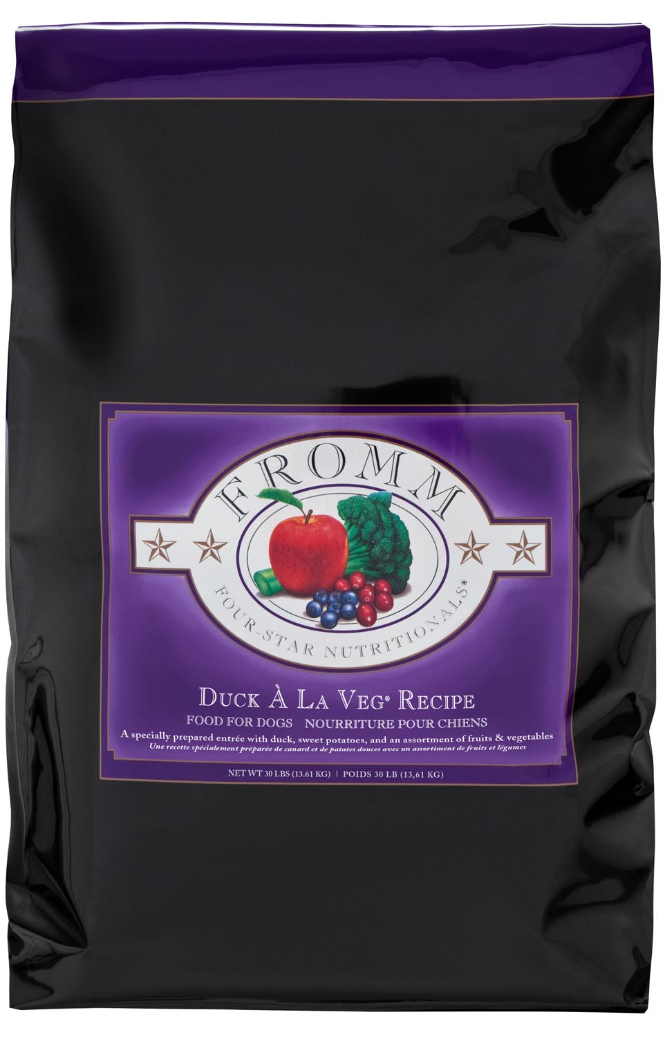 Fromm Four-Star Nutritionals Duck A La Veg Dry Dog Food, 4-lb (Size: 4-lb)