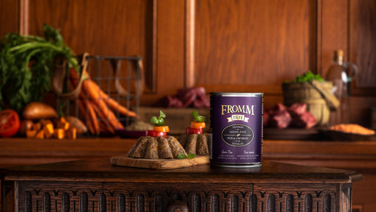 Fromm Venison & Lentil Pate Canned Dog Food, 12.2-oz