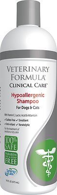 SynergyLabs Veterinary Formula Clinical Care Hypoallergenic Shampoo, 16-oz bottle (Size: 16-oz bottle)