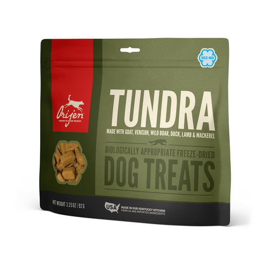 ORIJEN Tundra Grain-Free Freeze-Dried Dog Treats, 3.25-oz