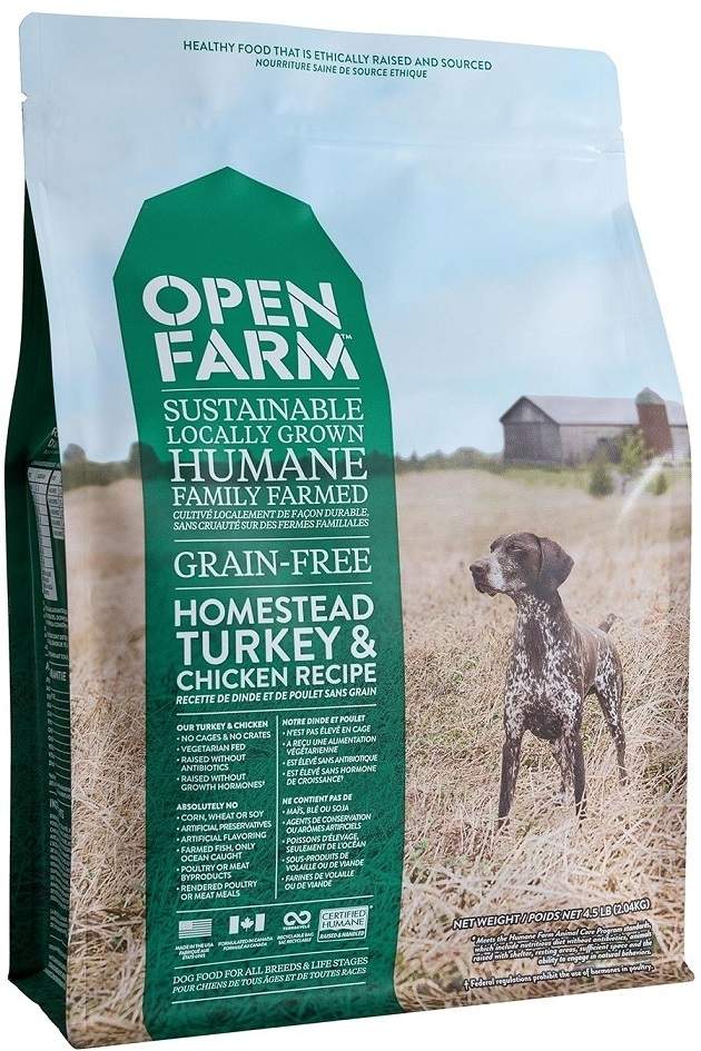 Open Farm Homestead Turkey & Chicken Recipe Grain-Free Dry Dog Food, 4.5-lb (Size: 4.5-lb)