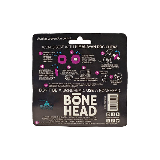 Himalayan Pet Supply Bonehead Dog Treat Toy, Small