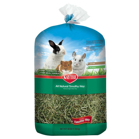 Kaytee Natural Timothy Hay Small Animal Food, 48-oz (Size: 48-oz)