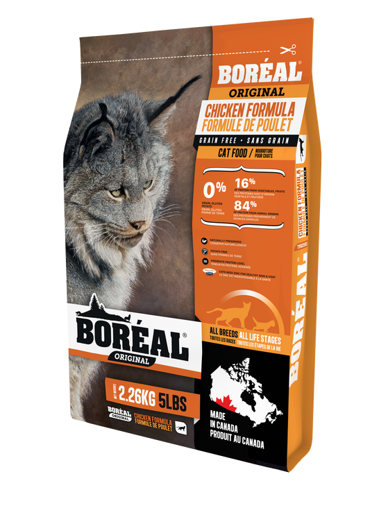 Boreal Grain-Free Original Chicken Grain Free Dry Cat Food, 2.26-kg (Size: 2.26-kg)
