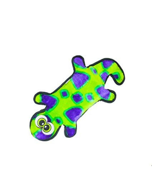 Outward Hound Invincibles Geckos Squeak Dog Toy, Yellow/Green, Small