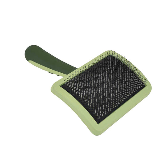 Safari Curved Firm Slicker Dog Brush, Large (Size: Large)