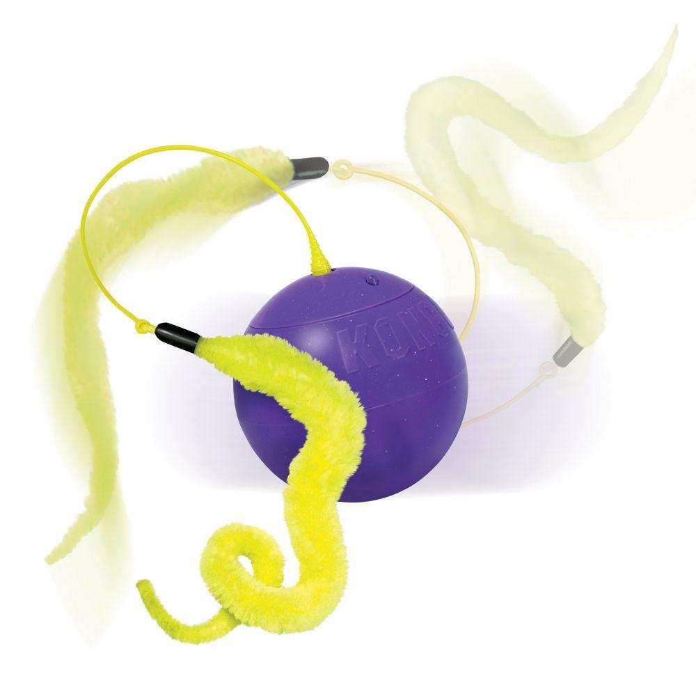 KONG Purrsuit Whirlwind Cat Toy, Purple (Color: Purple)