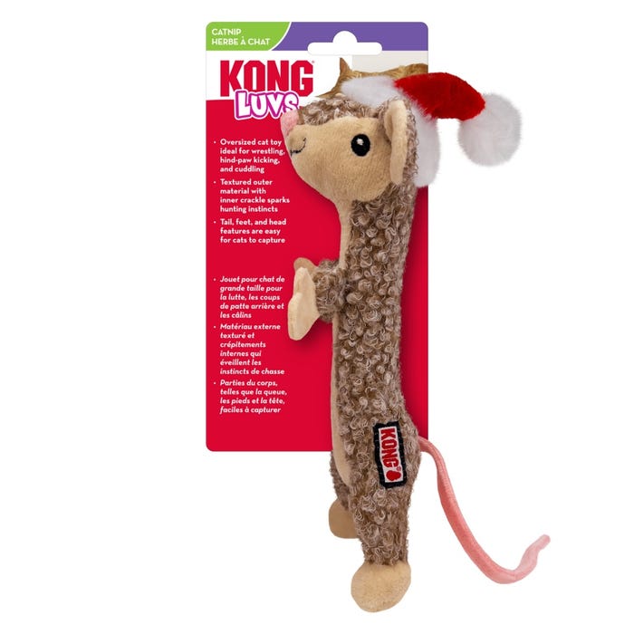 KONG Holiday Luvs Mouse Cat Toy