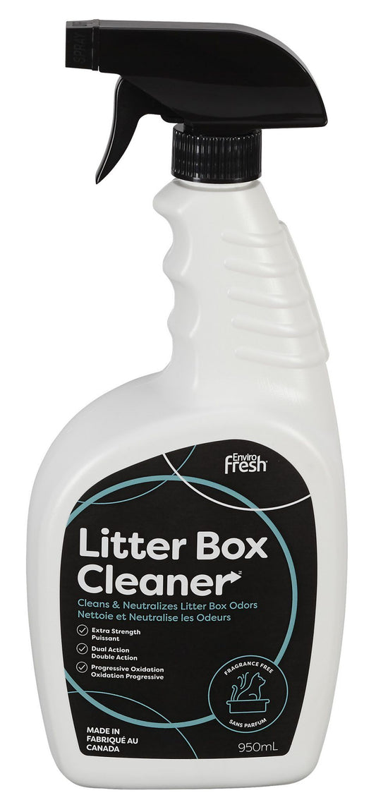 Enviro Fresh Litter Box Odor Eliminator Cleaner Cat 950ml