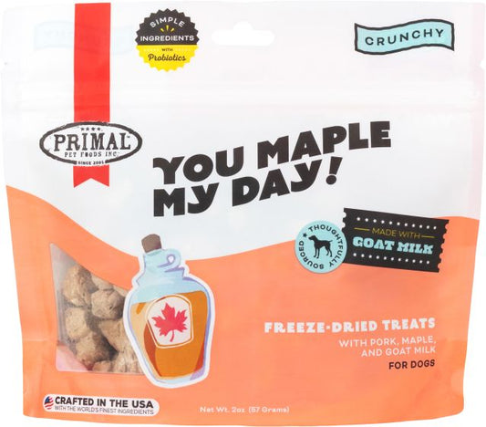 Primal Pet Foods - You Maple My Day Pork & Maple with Goat Milk Dog 2oz