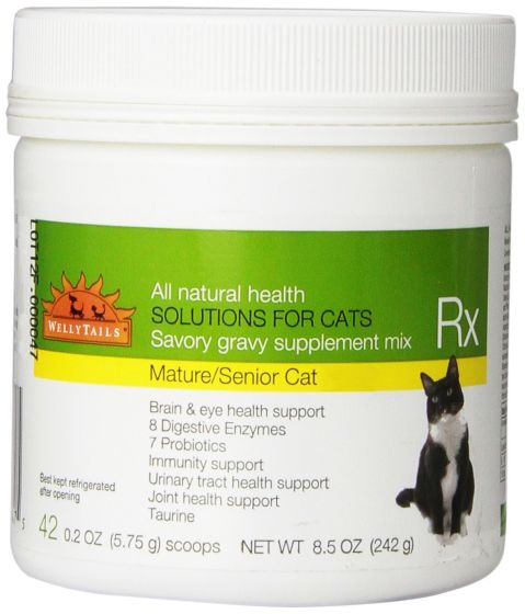 Wellytails Mature Senior Joint Care Rx Cat 242g