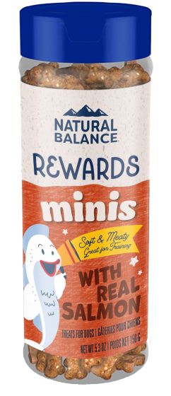 Natural Balance Rewards Minis With Real Salmon Dog Treats 5.3oz