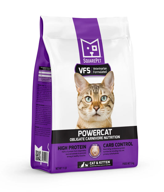 SquarePet VFS® Powercat™ Turkey & Chicken for Cats, 4.4lb
