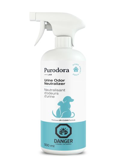 Purodora Lab Urine Odor Neutralizer Spray For Pets, Uri-Clean 500 ml