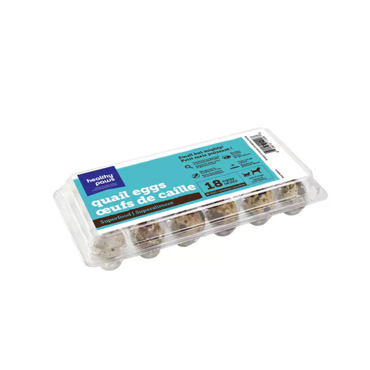 Healthy Paws Quail Eggs (18 carton)