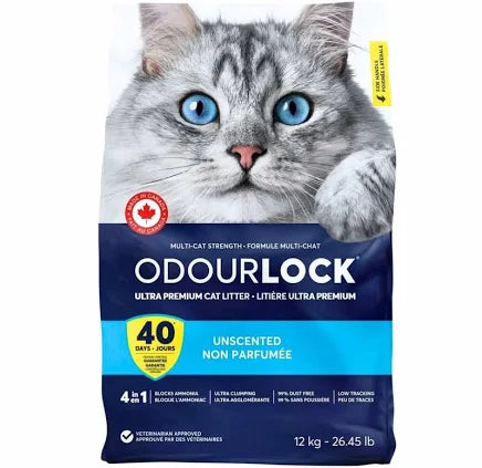 Intersand OdourLock Unscented Cat Litter 12-kg