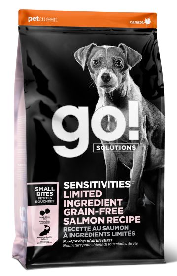 Go Sensitivities Limited Ingredient Grain Free Salmon Small Bites Dog 22lb