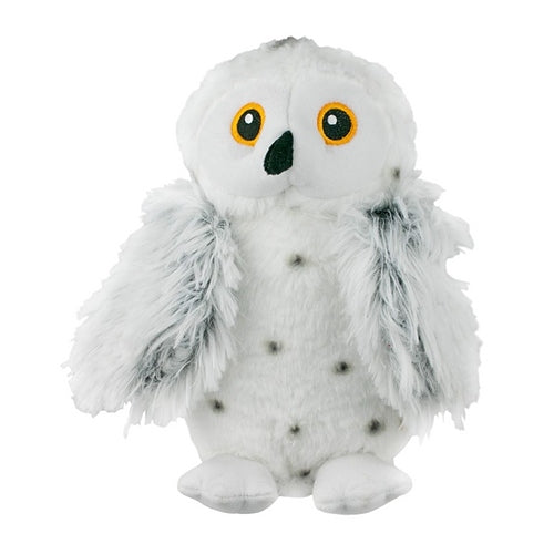 Tall Tails - Plush Snow Owl with Animated Twitchy Wings Toy - 9"