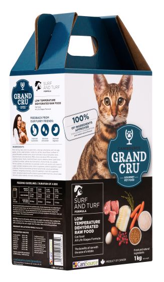 CaniSource Grand Cru - Cat - Surf & Turf - 1kg