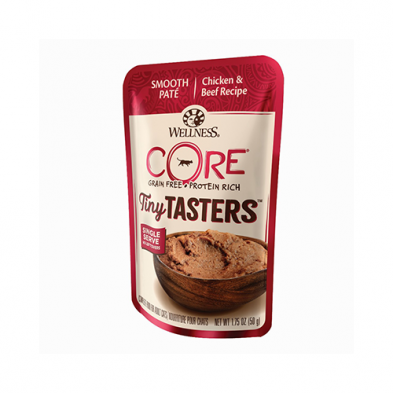 Wellness® CORE® Tiny Tasters™ Chicken & Beef Wet Cat Food 1.75 oz