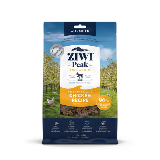 ZIWI Peak Air-Dried Chicken Recipe Dog Food 454-g bag