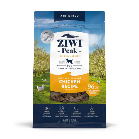 ZIWI Peak Air-Dried Chicken Recipe Dog Food 1-kg bag
