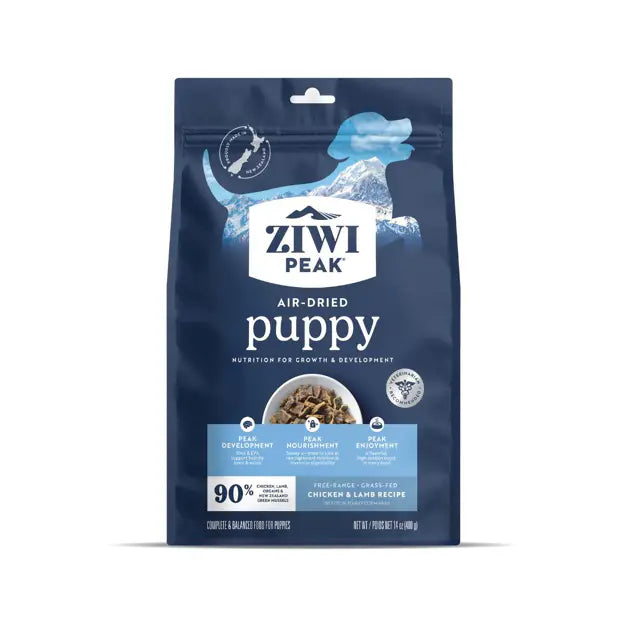 ZIWI Peak Air-Dried Chicken and Lamb Recipe Puppy Food 400-g bag